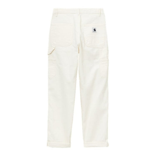 Carhartt WIP - W' Pierce Pant Hudson - WAX RINSED / Hvid - Bukser