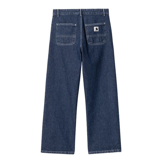 Carhartt WIP - W' Simple Pant - BLUE STONE WASH / Blå - Bukser