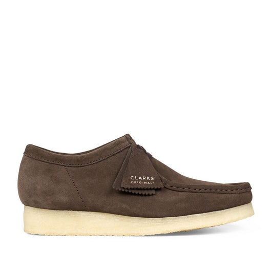 Clarks Originals - Wallabee - DARK BROWN SUEDE / Brun - Sko