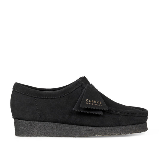 Clarks Originals - Wallabee (W) - BLACK SUEDE / Sort - Sko