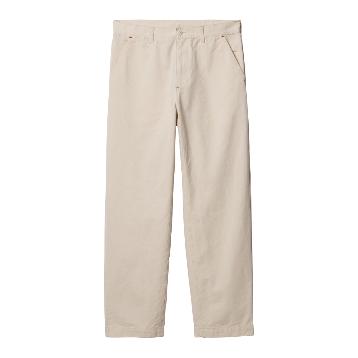 Carhartt WIP - Wesley Pant - NATURAL RINSED / Hvid - Bukser