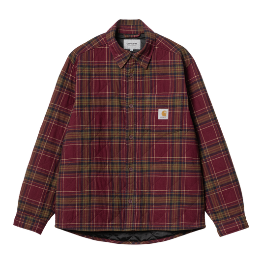 Carhartt WIP - Wiles Shirt Jac - AMARONE / Rød - Skjorter